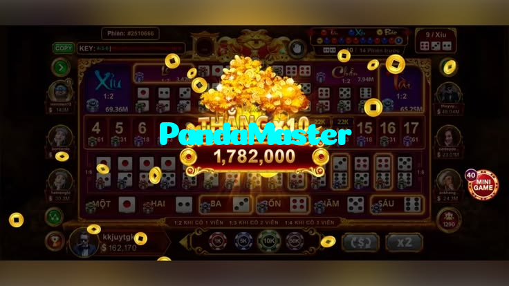 PandaMaster casino presented on mobile device in Pakistan with slots and live games